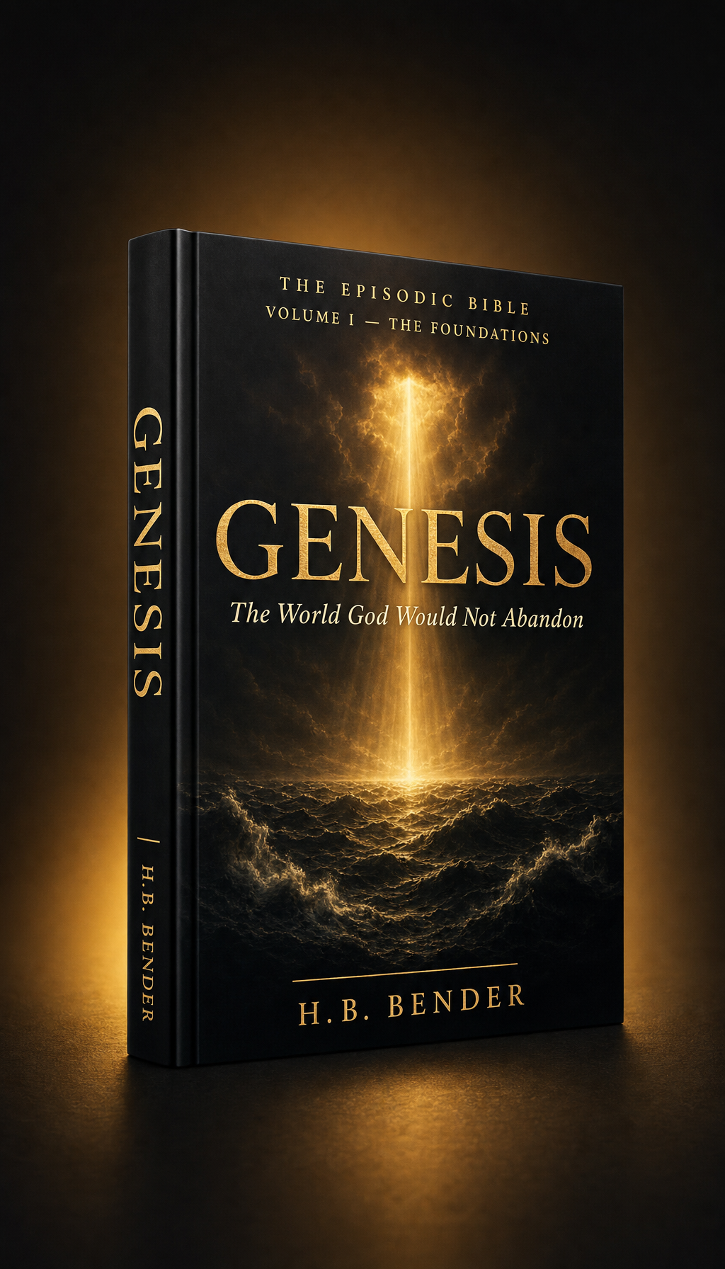 Genesis: The World God Would Not Abandon (3D book cover)