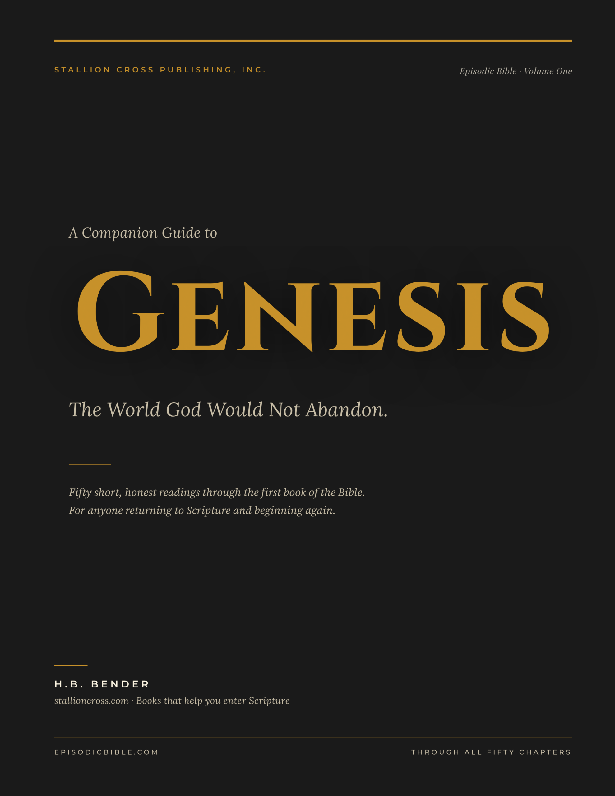 Genesis Companion Guide cover